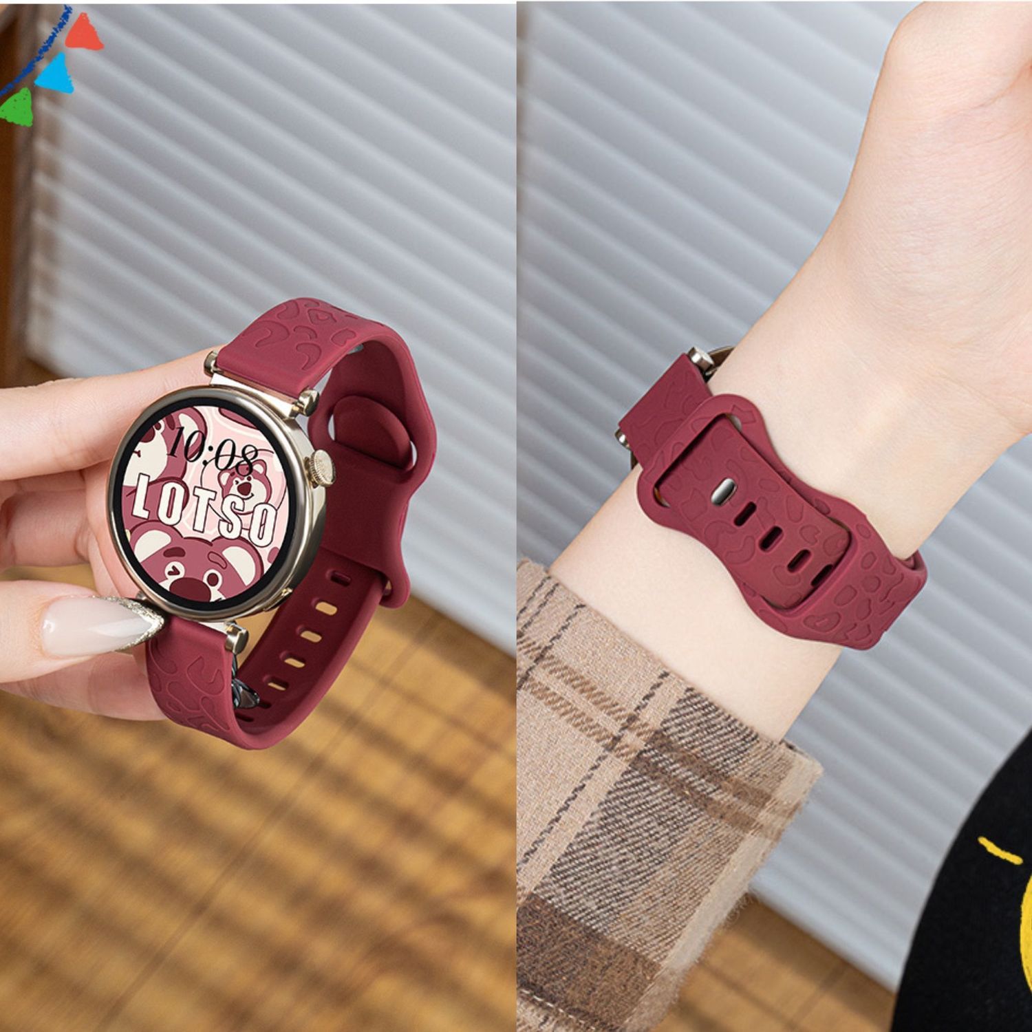 适用华为gt5/gt6手表带硅胶gt4男女watch5运动gt3/2豹纹荣耀4pro