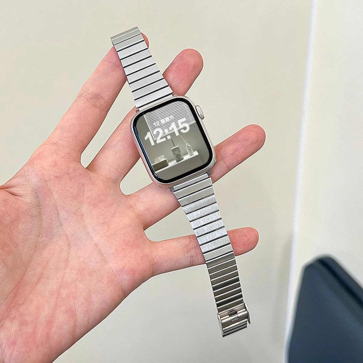 竹节小蛮腰不锈钢金属华为GT6手表带GT54女watch5高级fit适用3pro