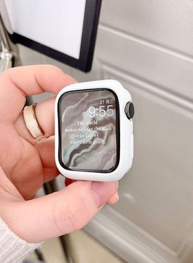 适用S10华强北s9表壳ultra苹果手表appleiwatch8软硅胶保护套全包