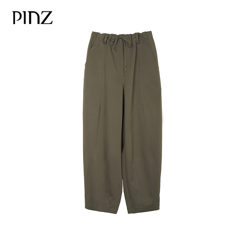 PINZHOW慵懒廓形通勤灯笼裤