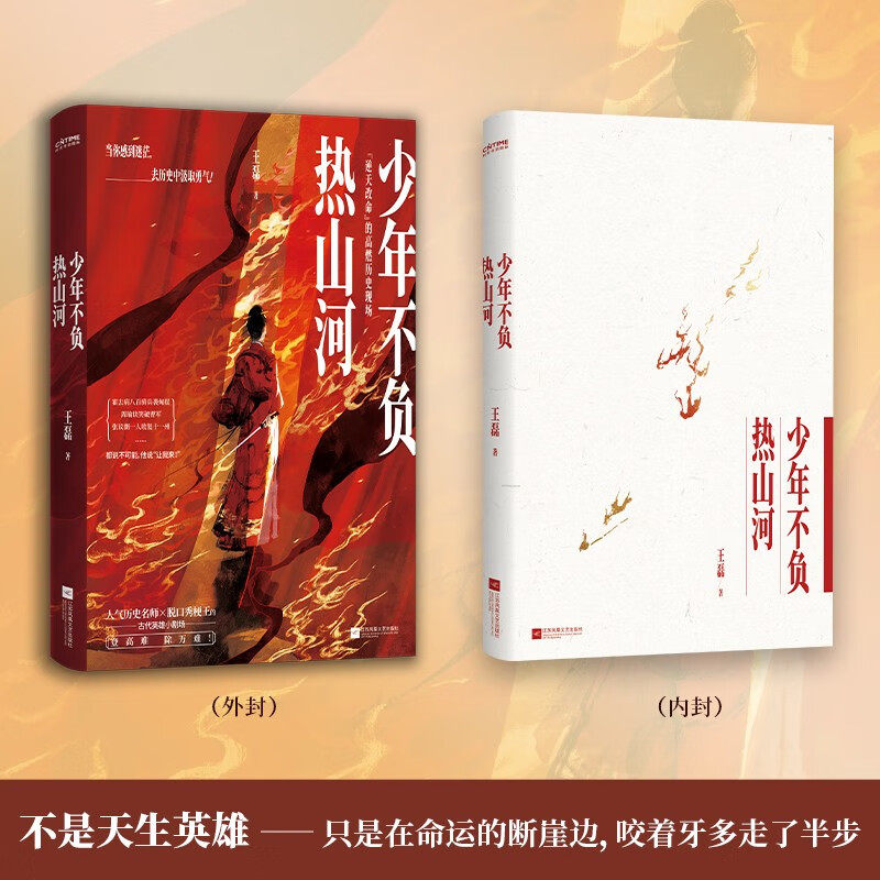 【正版书籍】少年不负热山河 当你感到迷茫去历史中寻找勇气 王磊著 逆天改命的高燃历史现场历史名师+脱口秀梗王的古代英雄小剧场