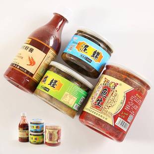 旗舰温州特产下饭菜鱼生即食罐装醉泥螺大全海鲜虾酱生腌咸蛏下酒