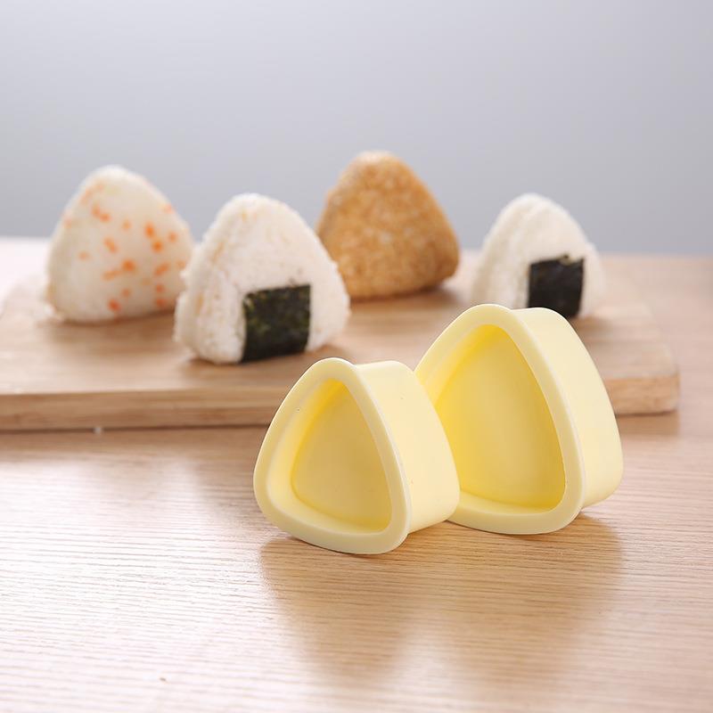 大小三角饭团模具商用 寿司模具米饭便当DIY紫菜包饭烘焙工具带勺