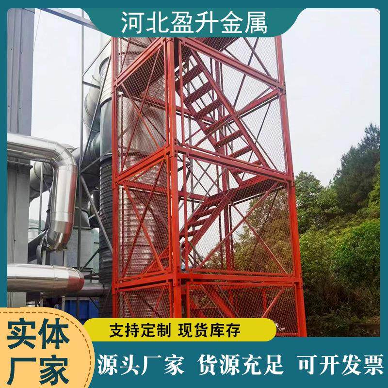 桥梁建筑箱式安全梯笼高空施工框架梯笼组装式直爬深坑护笼爬梯