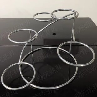 冷盘架酒店宴会餐桌菜盘架子厨房备菜架