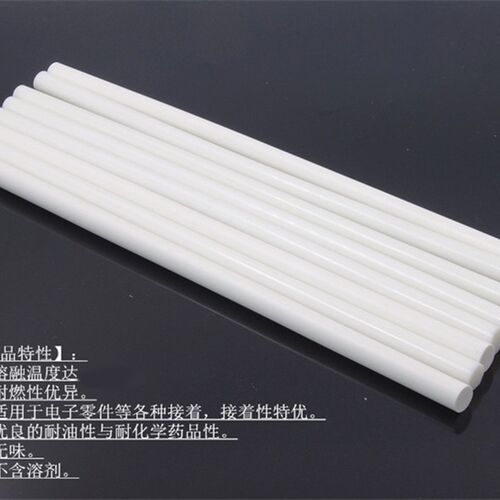 乳白色高温胶条1k30度 热熔胶胶条环保热熔胶枪热熔胶11mm胶棒包
