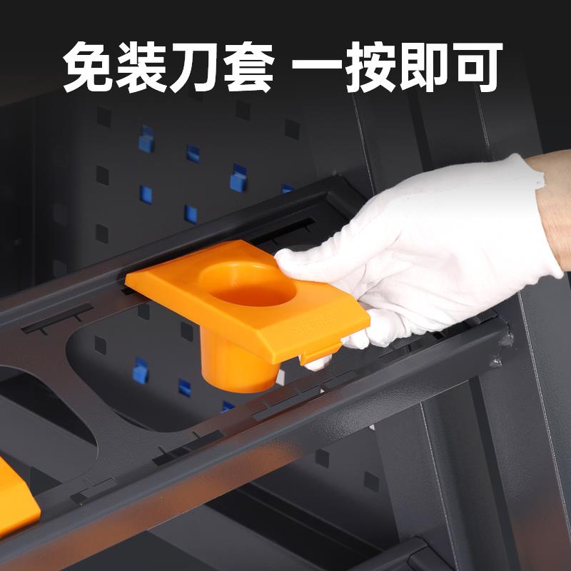 CNC数控加工中心刀具架pBT40刀柄架BT50刀具车HSK63刀具管理放置图片