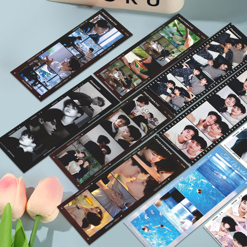 【雷朋书签】高颜值梓渝田栩宁氛围感周边创意人生四格书签设计