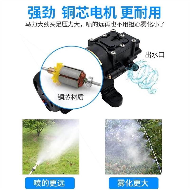 德国进口农用电动喷雾器背负式多功高压打农药机充电X药桶消毒喷