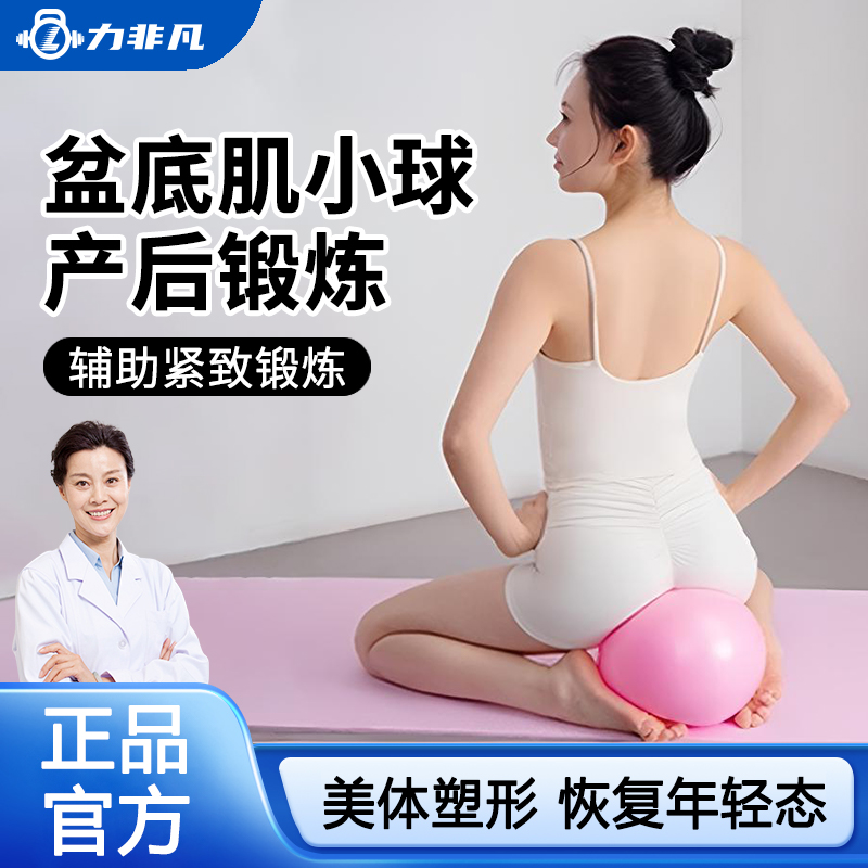 瑜伽球产后核心训练盆底肌专用