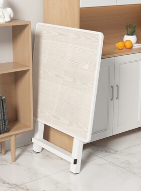 小方桌高80厘米木头折叠桌子网红洽谈桌折叠8080商用摆摊专用桌