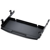 办公桌电脑桌键盘托架金属键盘托架旋转鼠标键盘推拉托架支撑轨道