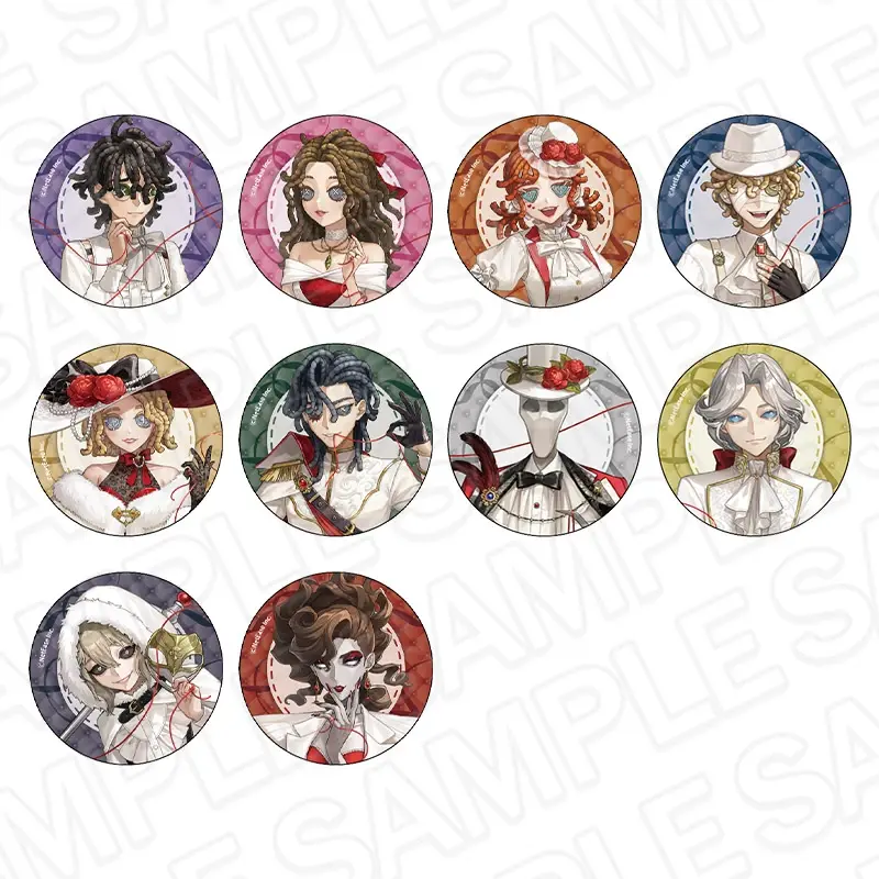 【次研屋现货】CS 第五人格 情人节cafe 命运的红线 吧唧徽章