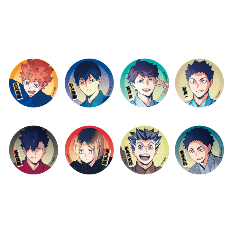 【次研屋预售】F-square 排球少年 夏日祭 吧唧徽章 卡片 色纸