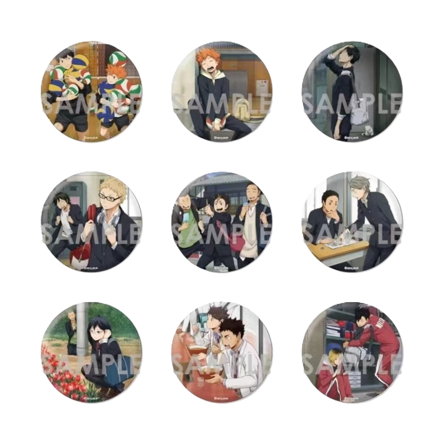 【次研屋现货】POMMOP/ SOL/IG STORE/ 文房具 排球少年 吧唧立牌