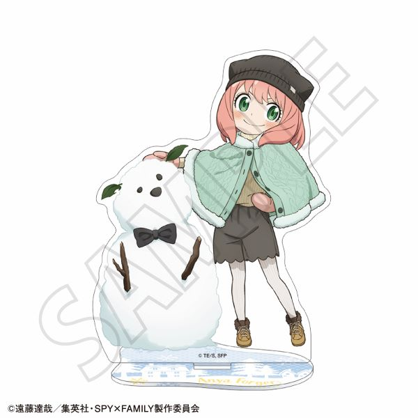 【次研屋预售】MOVIC 间谍过家家 玩雪 jf2026 亚克力立牌