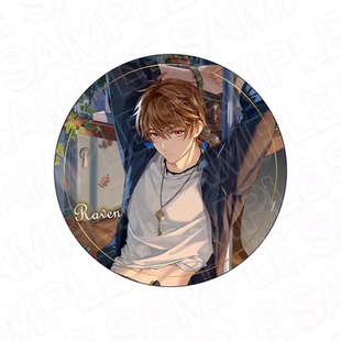 [预售]  CS 未定事件簿 三周年 归心之所cafe 大吧唧徽章 M0906