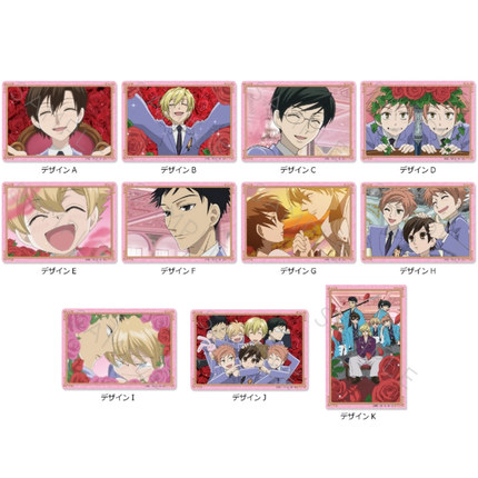 [预订]   樱兰高校男公关部 贴纸 SYNC 再贩 周边