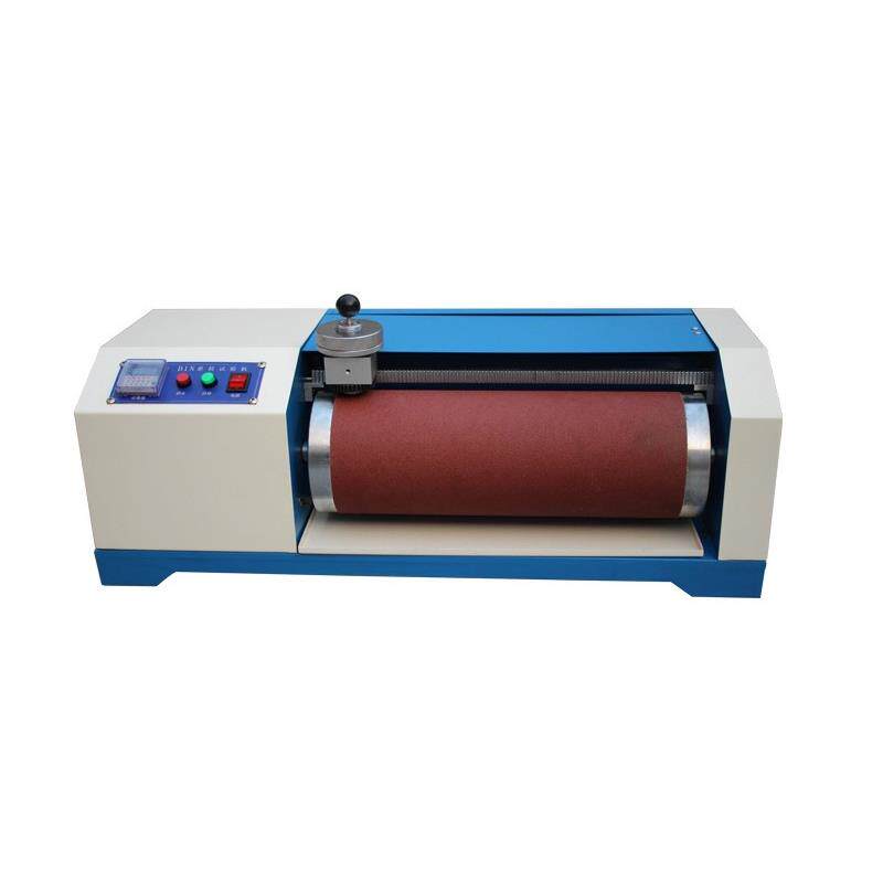 DIN耐磨试验机橡胶旋转辊筒磨耗测试机传送带鞋底试验仪鞋底耐磨