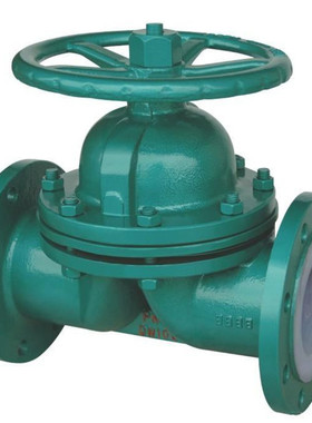 隔膜阀 手动衬胶 衬氟 G41J G41F46 堰式防腐阀 手动截断阀 耐腐