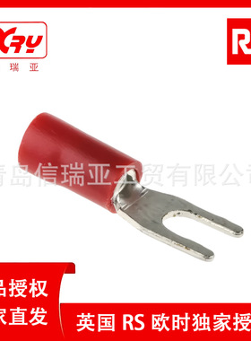 欧时电子RS PRO U型端子100个/包 208-2515 绝缘冷压接线端子