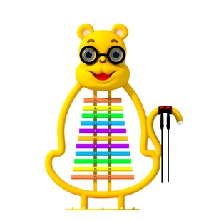 科普公园儿童户外墙面打击乐传声筒系列手拍鼓室外敲击乐器设施