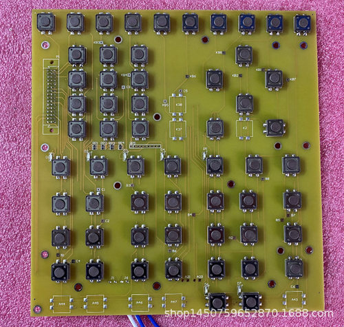 Q7按键板 tm2338k2BP_KS_TM2338K-00334弘讯AK668按键板注塑机