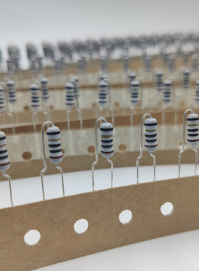 KNP立式线绕电阻1/2W 1WS 1Ω-100Ω 编带金属膜插件电阻