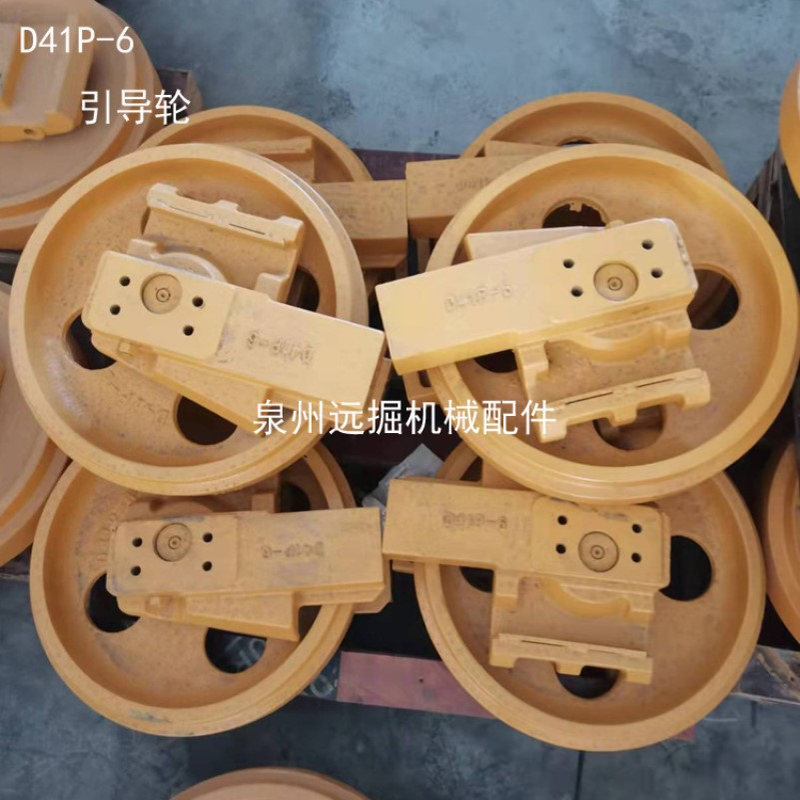 销售D41P-6引导轮驱动齿圈小推松土机底盘四轮一带支重轮履带链条