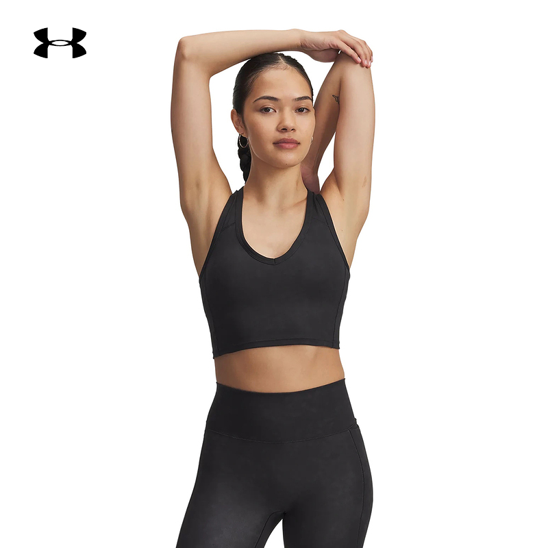 安德玛秋冬新款Meridian女士训练瑜伽运动内衣-低强度6005754-003