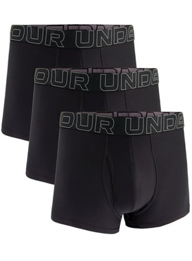 安德玛新品UA春夏Tech 男子3英寸运动休闲内裤-3条装1387418-001