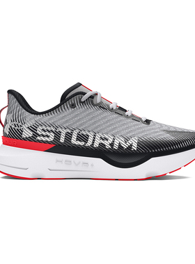 安德玛UA秋冬季男女同款厚底缓震耐磨跑步时尚休闲鞋 3027588-100