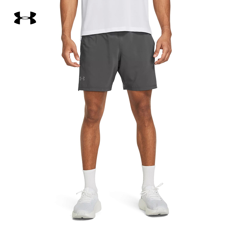 安德玛新品UA Launch男简约7英寸二合一跑步短裤1376831