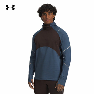 安德玛官方UA秋冬Halo T恤6007088 Run男子保暖跑步运动长袖