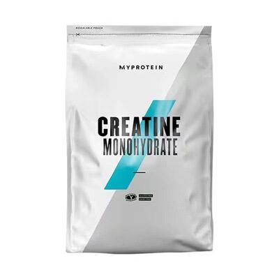 Myprotein熊猫一水肌酸肌肉健身增加耐力爆发力肌酸粉非bcaa氮泵