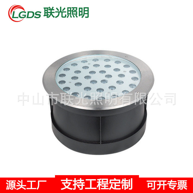 304不锈钢水下地埋RGB喷泉灯