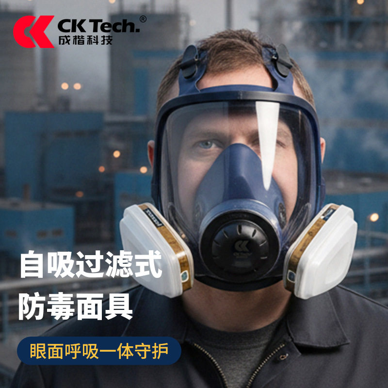 6800工业防毒防尘全面罩