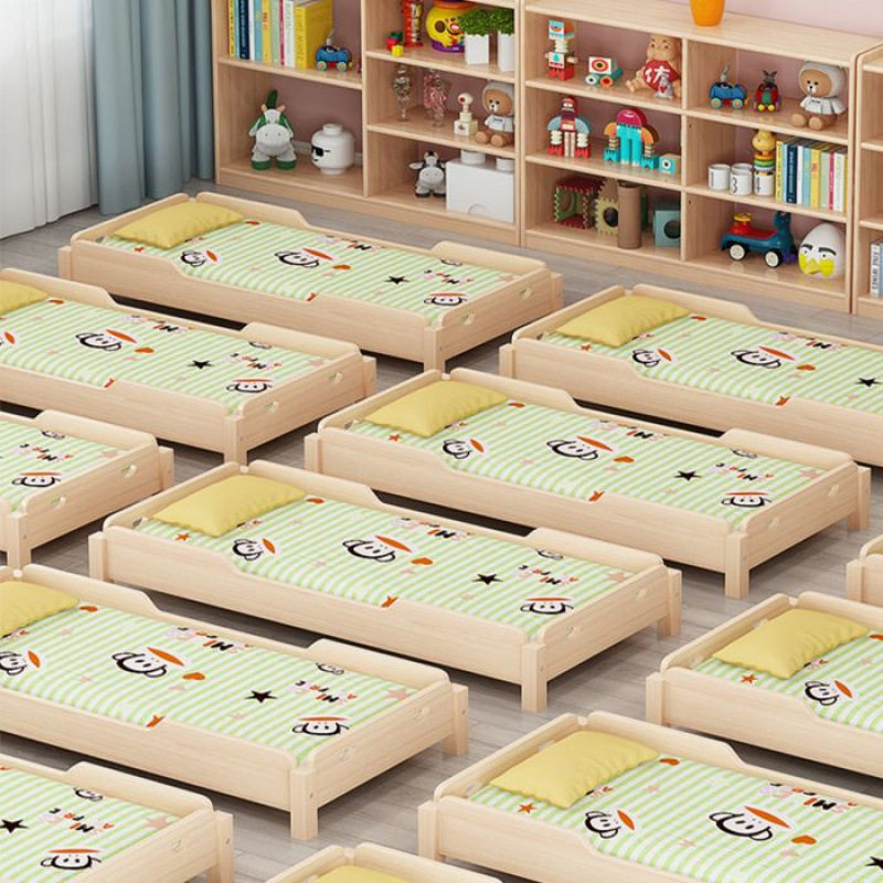 幼儿园松木叠叠午休床