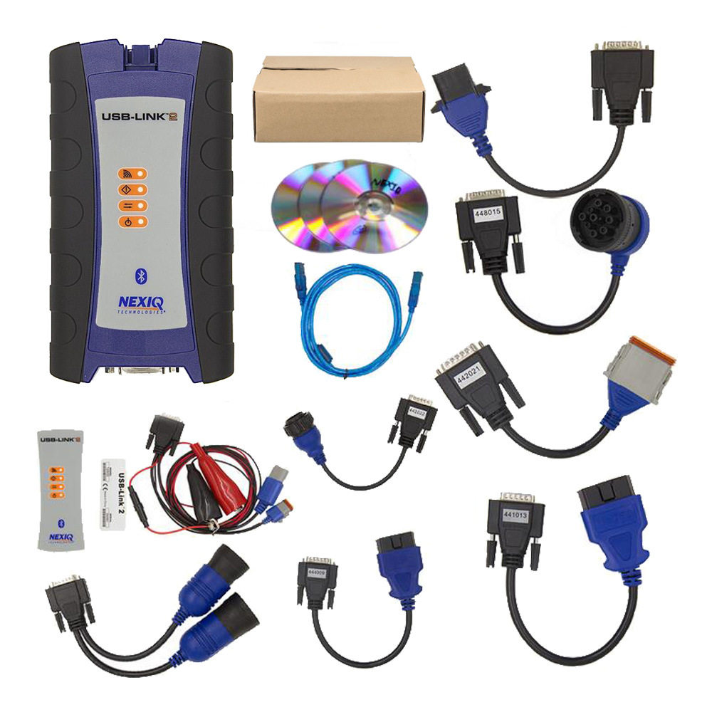 NEXIQ USB Link2 125032蓝牙重型柴油卡车通用扫描仪柴油发动机