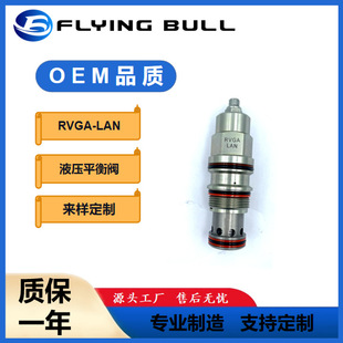 液压平衡阀 抗衡阀 先导调压阀 液压马达平衡阀工程配件 RVGA-LAN