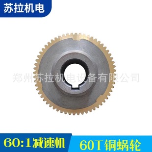 60T铜蜗轮 1减速机 齿轮厂家纺织配件纺机配件 厂家供应