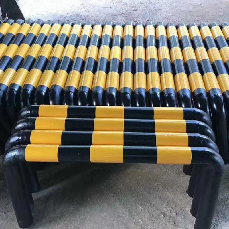 U型防撞杆定位杆 U型金属钢管挡车器 倒车挡车杆柱 停车位止退器