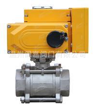 Q911F电动不锈钢球阀 内螺纹球阀 Q911F电动不锈钢二片式