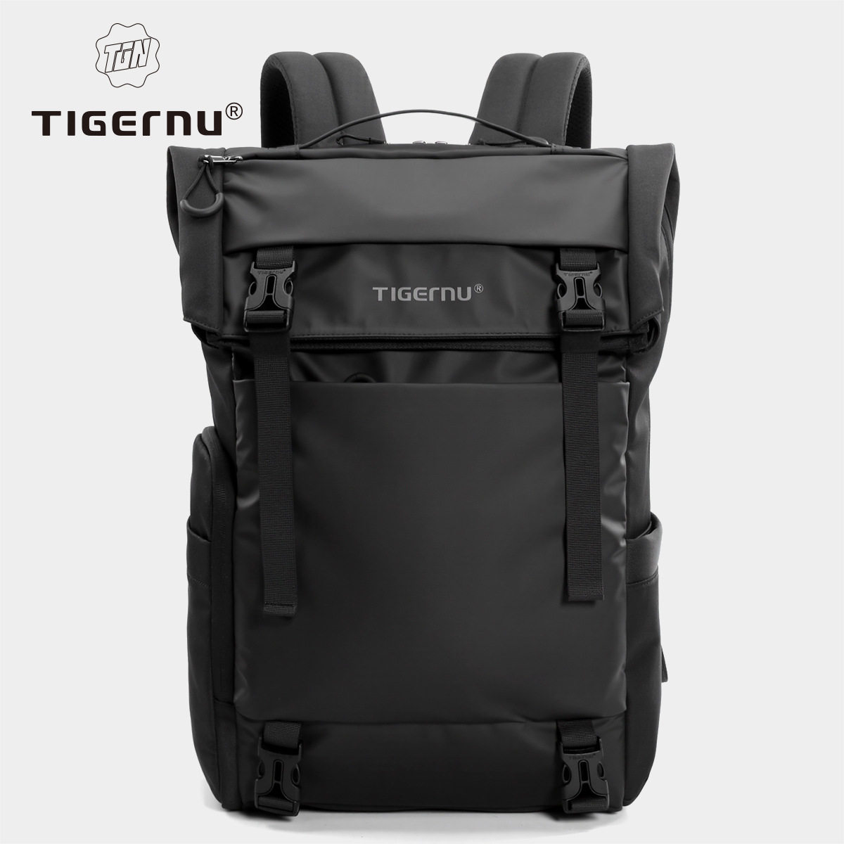 背包双肩包户外登山包男款高级感旅游轻便商务男士休闲通勤双肩包