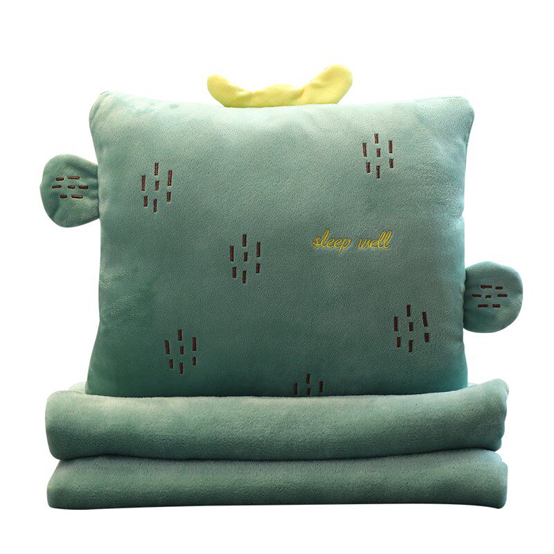 抱枕被子两用珊瑚绒可爱午睡办公室汽车J载多功能抱枕毯子三二合,居家布艺,抱枕被,淘宝优惠券,粉丝福利购,淘宝优惠卷