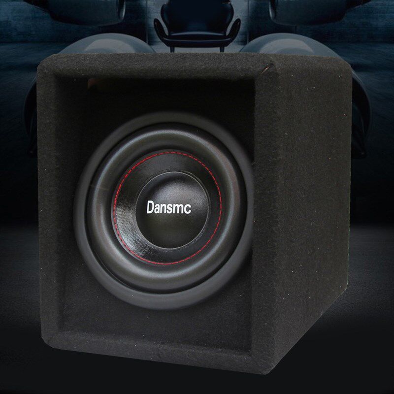 8寸10寸12寸汽车音响改装梯形C迷宫音箱无源超重双音圈双磁低音炮