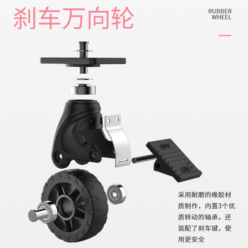 小推车家用可折叠手推车搬家粉色四D轮拖车拉杆行李手拉车板车拉,收纳整理,便携购物车,淘宝优惠券,粉丝福利购,淘宝优惠卷