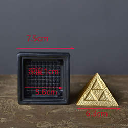 个性古埃及胡夫金字塔模型创意小摆件家居装N饰工艺品首饰盒礼品