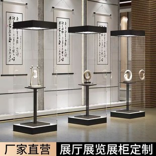 厂家直销铁质木质烤漆玻璃文物古玩古物大型博物馆W展示柜陈列柜