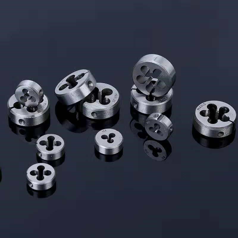 丝锥圆板牙套装j五金工具手用丝攻扳手绞手公制开牙器螺纹修复工